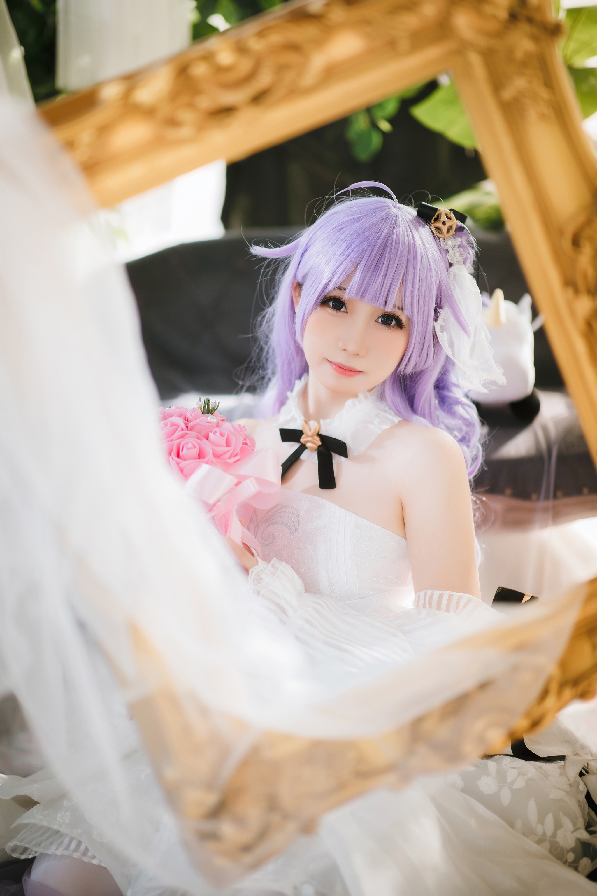 焖焖碳 - NO.038 独角兽婚纱[25P]-XikXak